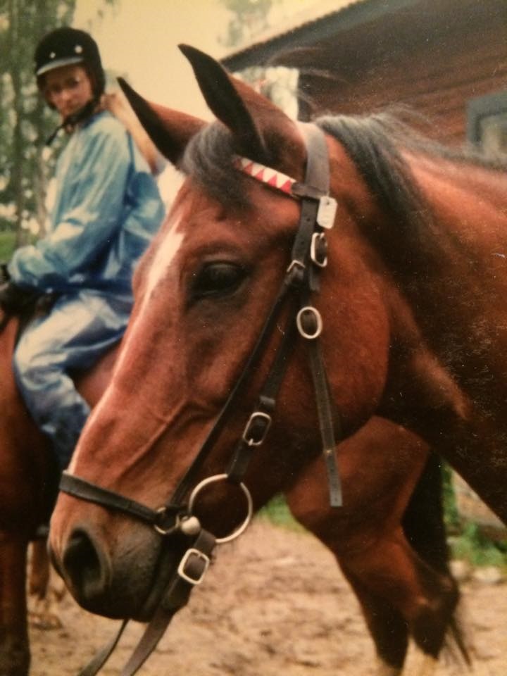 1981 (på Tunarp) Foto Ingela Toth